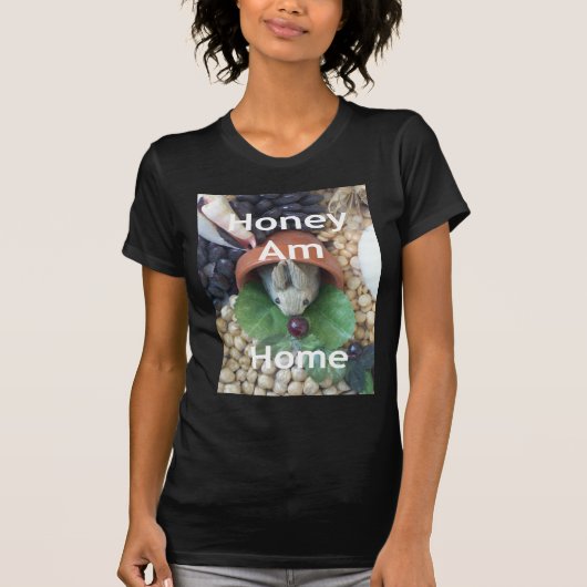 Schattigee Bunny Snacking T-shirt (Voorkant)