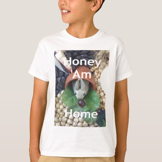 Schattigee Bunny Snacking T-shirt (Voorkant)