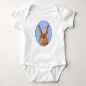 Schattigee Bunny Spring Romper (Voorkant)