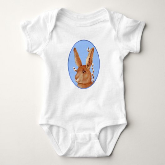 Schattigee  Bunny Spring Romper (Voorkant)