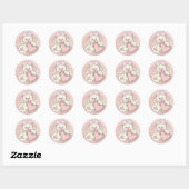 Schattigee Bunny Valentijn Stickers (Vel)