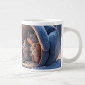 Schattigee Bunny Verjaardag Mok - Kinder gepersona (Rechts)