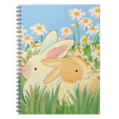 Schattigee Bunnys in Natuur Notitieboek (Voorkant)