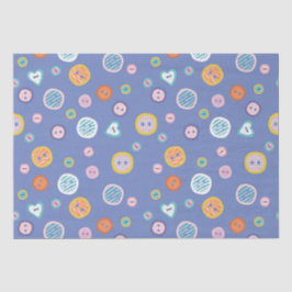 Schattigee Buttonnen Tissuepapier