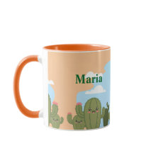 Schattigee Cacti Blue Sky Mok