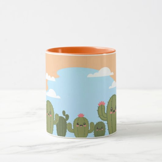 Schattigee Cacti Blue Sky Mok (Midden)