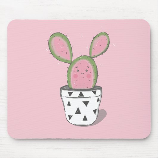 Schattigee Cacti Mousepad Muismat (Voorkant)