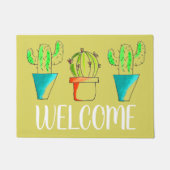 Schattigee Cactus Desert Thema Welkomstmat Deurmat (Voorkant)