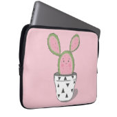 Schattigee Cactus Electronics Bag Laptop Sleeve (Voorkant Rechts)