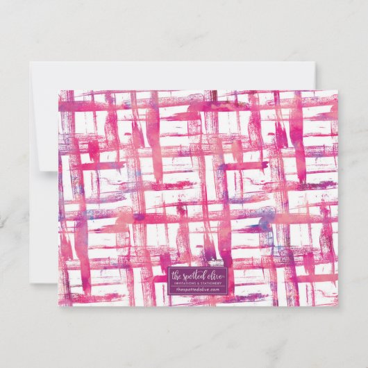 Schattigee Cactus gepersonaliseerde briefpapier Notitiekaartje (Achterkant)