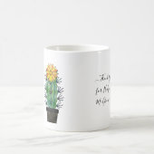 Schattigee Cactus Groen Bedankt voor het helpen gr Koffiemok (Center)