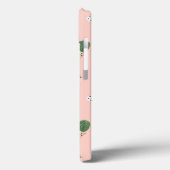 Schattigee Cactus in Hearts Pots Patroon Case-Mate iPhone Case (Achterkant / Links)