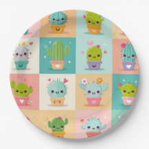 Schattigee Cactus Kawaii Baby shower