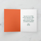 Schattigee Cactus met Mexicaans Pet Happy Cinco de Feestdagen Kaart (Binnen)