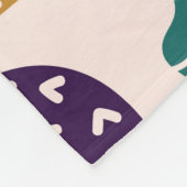 Schattigee Cactus naadloze illustratie. Fleece Deken (Hoek)