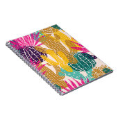 Schattigee Cactus  naadloze illustratie. Notitieboek (Rechterzijde)