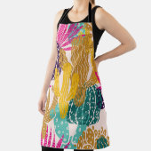 Schattigee Cactus  naadloze illustratie. Schort (Insitu)