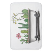 Schattigee Cactus Planten Badmat (Voorkant Verticaal)