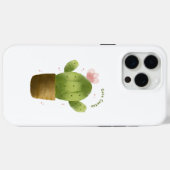 Schattigee Cactus Telefoonhoes – Kawaii Plant Desi Case-Mate iPhone Case (Achterkant (horizontaal))