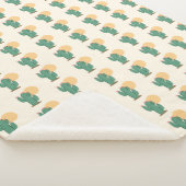 Schattigee Cactus thema zuidwesten decor deken (3/4)