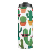 Schattigee Cactus Thermal Tumbler Thermosbeker (Voorkant)