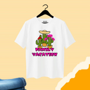 Schattigee cactusfamilie t-shirt