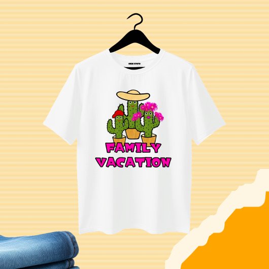 Schattigee cactusfamilie t-shirt