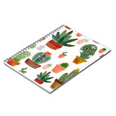 Schattigee cactusvijg notitieboek (Linkerzijde)