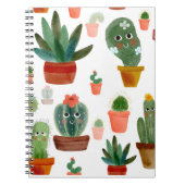 Schattigee cactusvijg notitieboek (Voorkant)