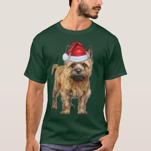 Schattigee Cairn Terrier Hondenliefhebber Funny Ch T-shirt (Voorkant)