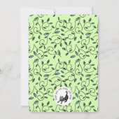 Schattigee Calavera Cats Kids Verjaardagsuitnodigi Kaart (Achterkant)