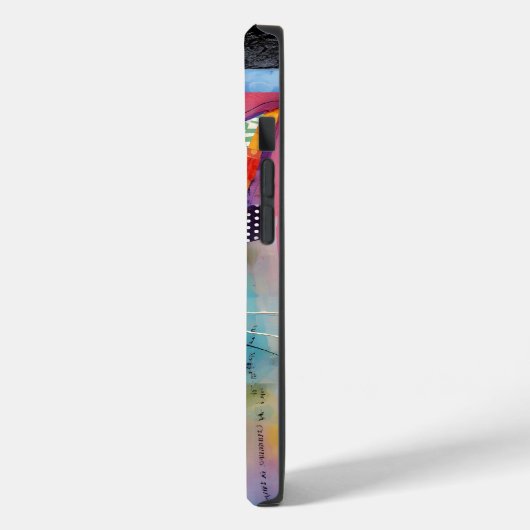 Schattigee Calico Cat Gepersonaliseerde Hoesje-Mat Case-Mate iPhone Case (Achterkant / Links)