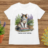 Schattigee Calico en Catnip Cat Lover T-shirt