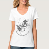 Schattigee Calimero "Professionele Nest-Hopper" T-shirt (Voorkant)