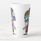 Schattigee Cambodjaanse zombie Latte Mok (Voorkant)