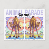 Schattigee Camel Heads and Tails Briefkaart (Voorkant)
