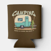 Schattigee  Camper en Camping Quote Blikjeskoeler (Achterkant)