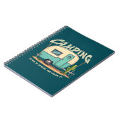 Schattigee  Camper en Camping Quote Notitieboek (Linkerzijde)