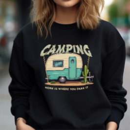 Schattigee  Camper en Camping Quote Trui