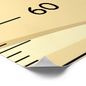 Schattigee Camping Groei Grafiek Poster (Hoek)