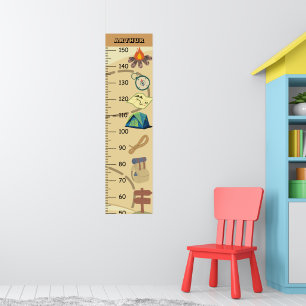 Schattigee Camping Groei Grafiek Poster