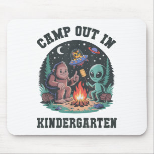 Schattigee camping in kleuterschool kleine Bigfoot Muismat