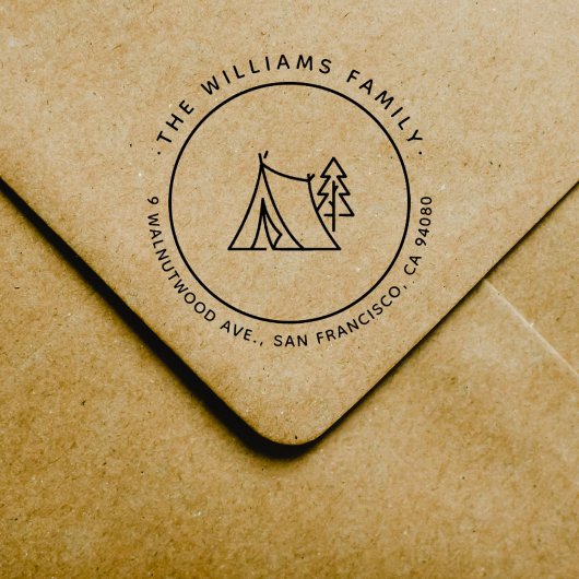 Schattigee Camping Tent Aangepast Familie Retour A Zelfinktende Stempel