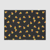 Schattigee Candy Corn Halloween Tissue Paper Tissuepapier (Voorkant)