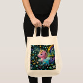 Schattigee canvas canvas tas. tote bag (Voorkant (product))