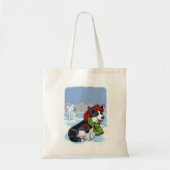Schattigee Canvas tas (Voorkant)