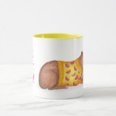 Schattigee capibara 'beste moeder ooit'-mok mok (Midden)