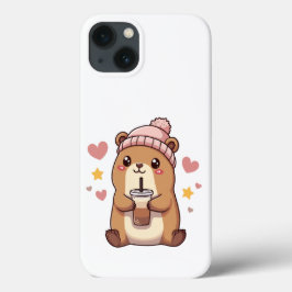 Schattigee capibara-telefoonhoes Case-Mate iPhone case