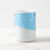 Schattigee Capybara Capy Feestdagen Pun Christmas Koffiemok (Center)