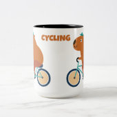 Schattigee Capybara Cycling Mok (Center)